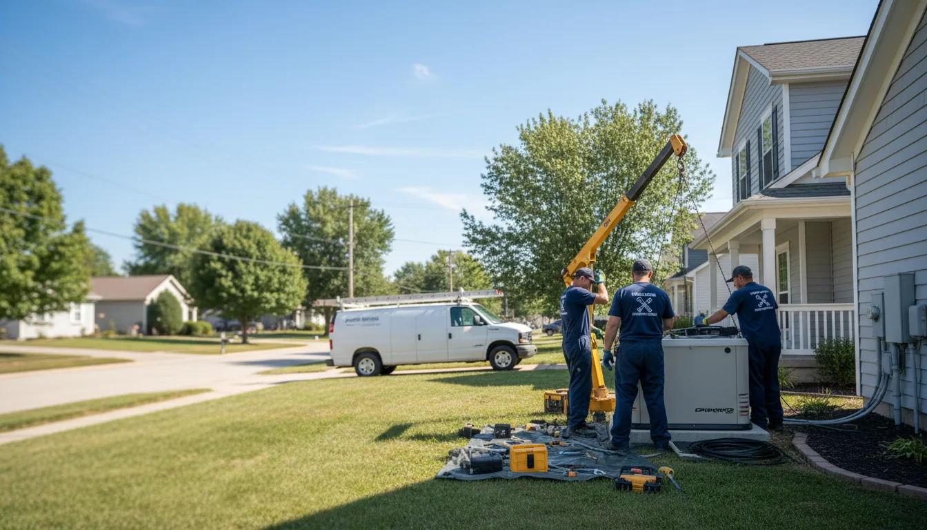 Generator Installation in Fischer, TX near me